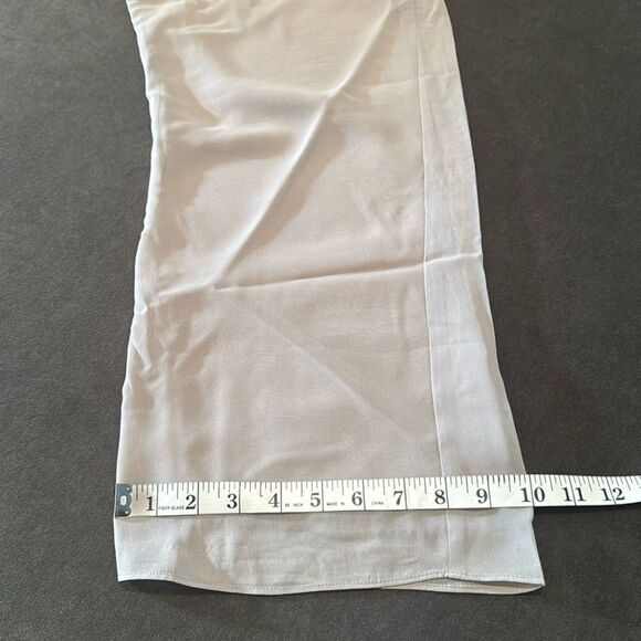 Women’s Gray Chiffon 3 Piece Formal Mother of the Bride Pants Suit Size 16 NEW - Picture 12 of 14